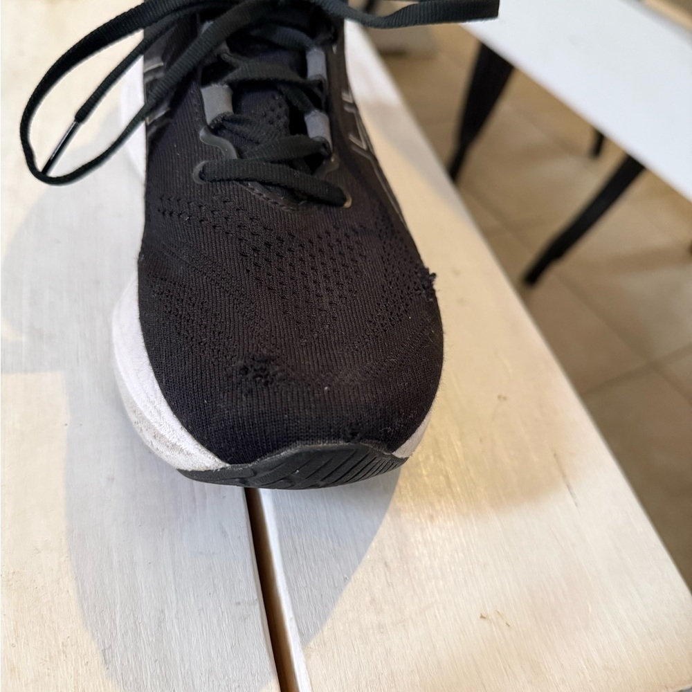 ASICS Black and White Athletic Shoes - Picture 11 of 15